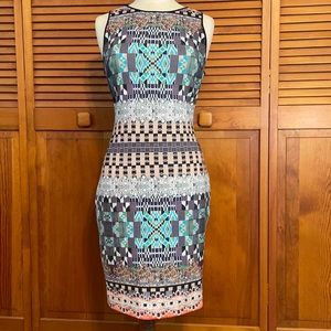 Clover Canyon scuba knit bodycon dress